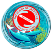 scuba-diving club loves comic Shaun Eli (image is The Scuba Sports Center logo)